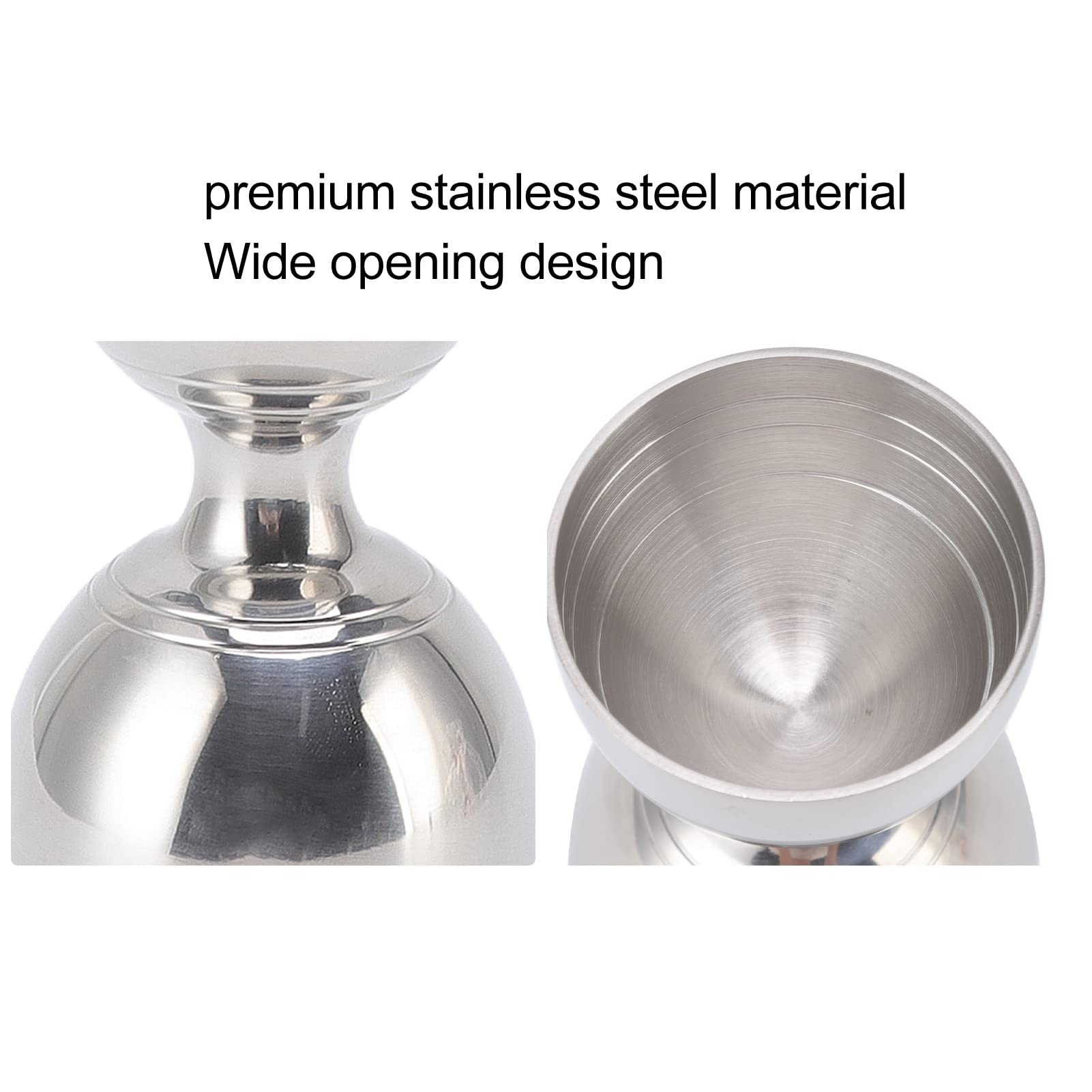 Amazon.com: Stainless Steel Double Head Measuring Cup 30/60ml